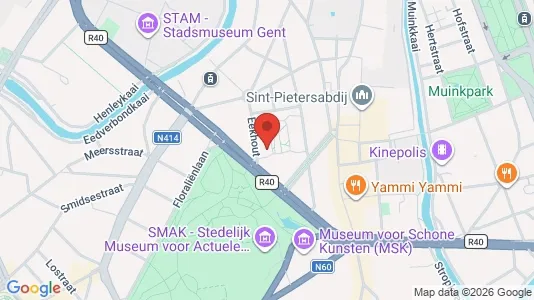 Apartments for rent i Stad Gent - kort over placeringen