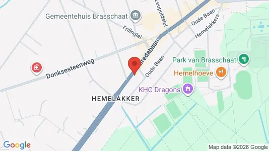 Apartments for rent i Brasschaat - kort over placeringen