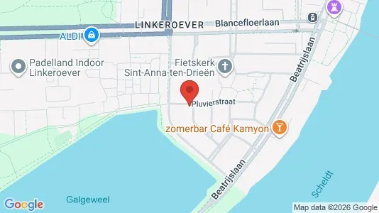 Apartments for rent i Stad Antwerp - kort over placeringen