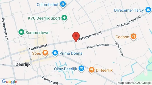 Apartments for rent i Deerlijk - kort over placeringen