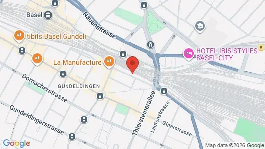 Apartments for rent i Basel-Stadt - kort over placeringen