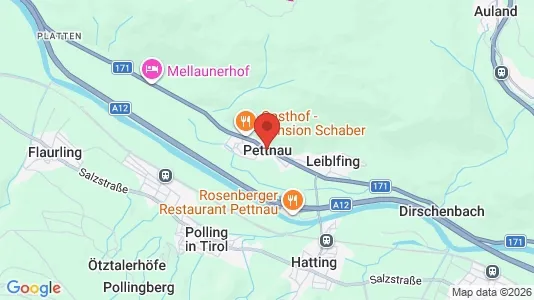 Apartments for rent i Pettnau - kort over placeringen