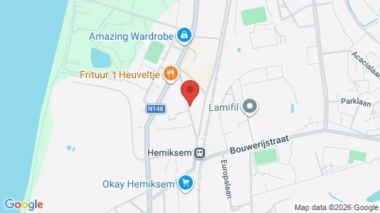 Apartments for rent i Hemiksem - kort over placeringen
