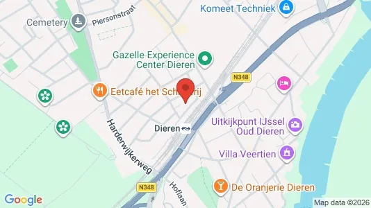 Apartments for rent i Rheden - kort over placeringen