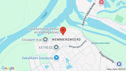 Apartments for rent i Doesburg - kort over placeringen