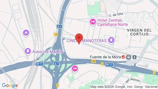 Apartments for rent i El Encinar de los Reyes - kort over placeringen
