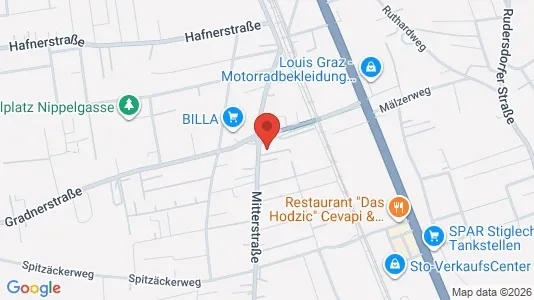 Apartments for rent i Graz - kort over placeringen