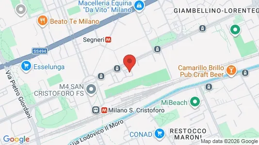 Apartments for rent i Milano Zona 6 - Barona, Lorenteggio - kort over placeringen