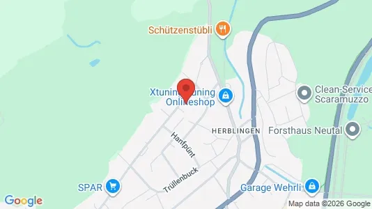 Apartments for rent i Schaffhausen - kort over placeringen