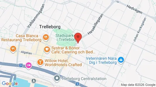 Apartments for rent i Trelleborg - kort over placeringen