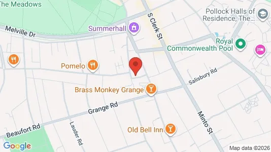 Apartments for rent i Edinburgh - Midlothian - kort over placeringen