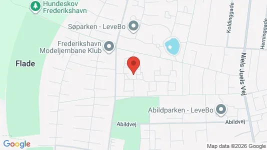 Apartments for rent i Frederikshavn - kort over placeringen