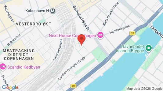 Apartments for rent i Vesterbro - kort over placeringen