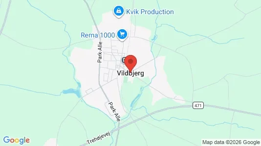 Houses for rent i Vildbjerg - kort over placeringen