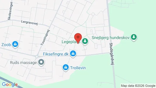 Apartments for rent i Herning - kort over placeringen