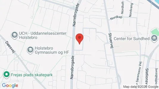 Apartments for rent i Holstebro - kort over placeringen