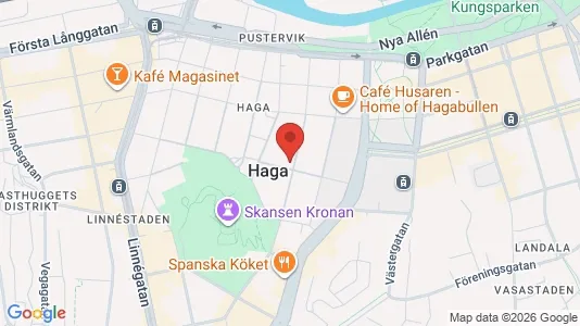 Apartments for rent i Gothenburg City Centre - kort over placeringen