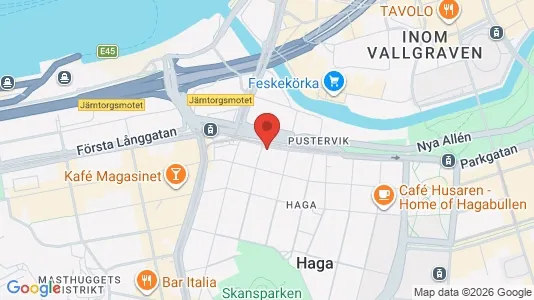 Apartments for rent i Gothenburg City Centre - kort over placeringen