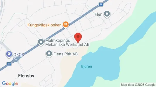 Apartments for rent i Flen - kort over placeringen