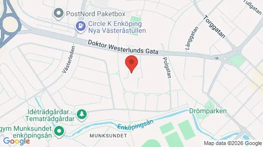 Apartments for rent i Enköping - kort over placeringen