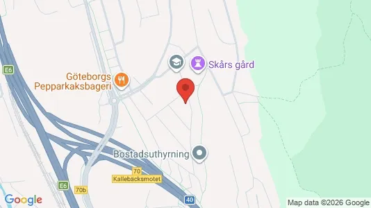 Apartments for rent i Örgryte-Härlanda - kort over placeringen