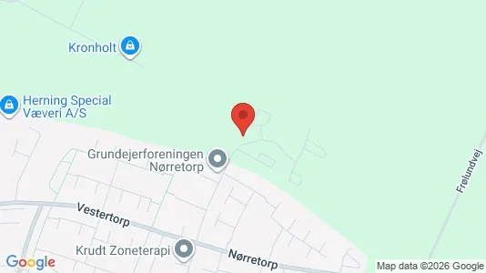 Apartments for rent i Herning - kort over placeringen