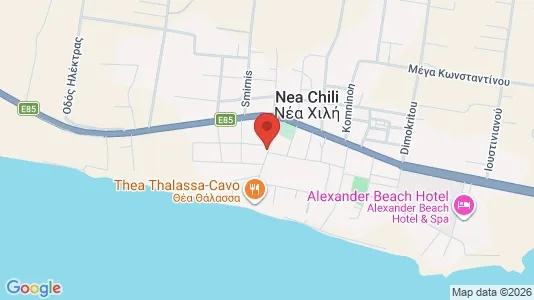 Apartments for rent i Alexandroupoli - kort over placeringen