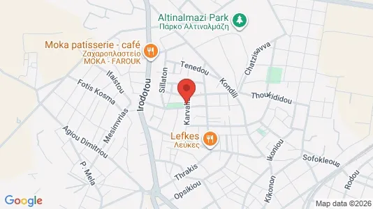Apartments for rent i Alexandroupoli - kort over placeringen