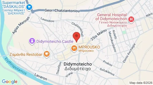 Apartments for rent i Didymoteicho - kort over placeringen