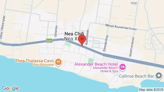 Apartments for rent i Alexandroupoli - kort over placeringen