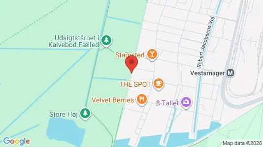 Apartments for rent i Copenhagen S - kort over placeringen