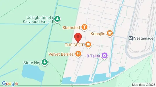 Apartments for rent i Copenhagen S - kort over placeringen