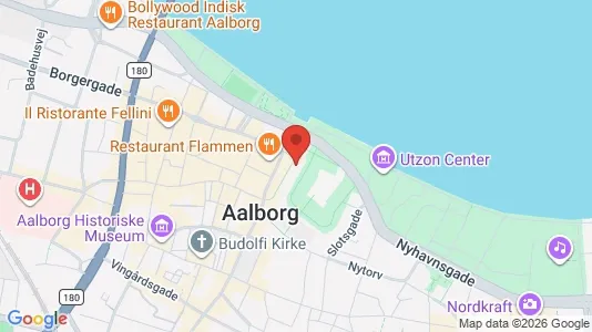 Apartments for rent i Aalborg Center - kort over placeringen