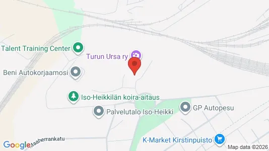 Apartments for rent i Turku - kort over placeringen
