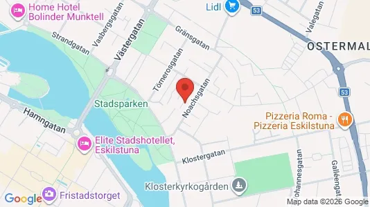 Apartments for rent i Eskilstuna - kort over placeringen