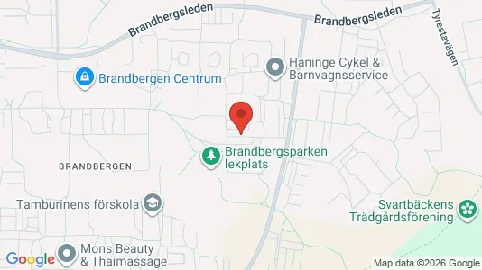 Apartments for rent i Haninge - kort over placeringen