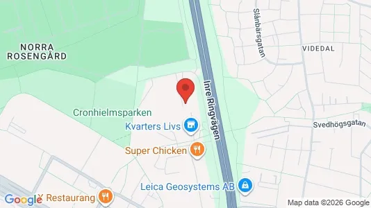 Apartments for rent i Rosengård - kort over placeringen