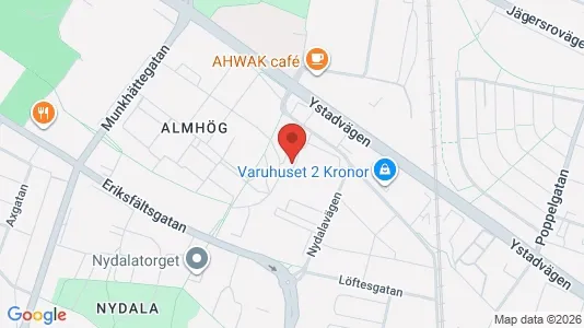Apartments for rent i Sofielund - kort over placeringen