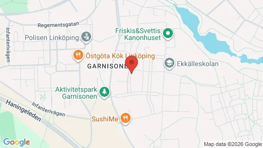 Apartments for rent i Linköping - kort over placeringen