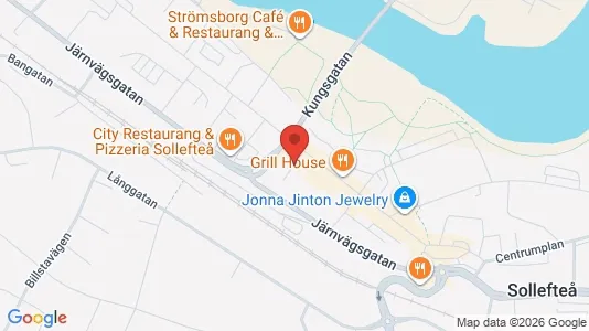 Apartments for rent i Sollefteå - kort over placeringen