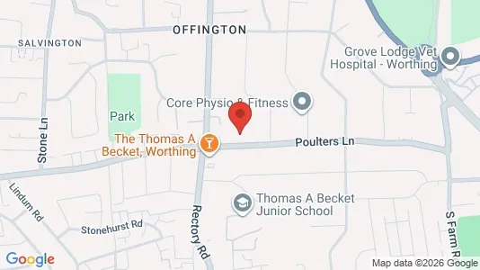 Apartments for rent i Worthing - West Sussex - kort over placeringen