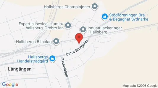 Apartments for rent i Hallsberg - kort over placeringen
