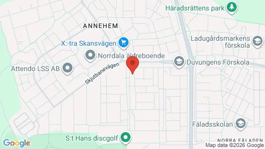 Apartments for rent i Lund - kort over placeringen