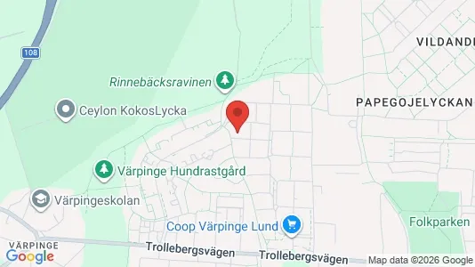 Apartments for rent i Lund - kort over placeringen