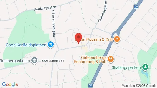 Apartments for rent i Västerås - kort over placeringen
