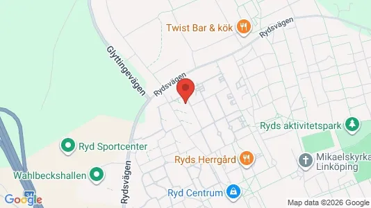 Apartments for rent i Linköping - kort over placeringen