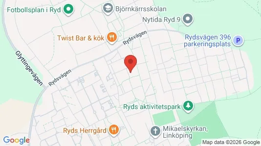 Apartments for rent i Linköping - kort over placeringen