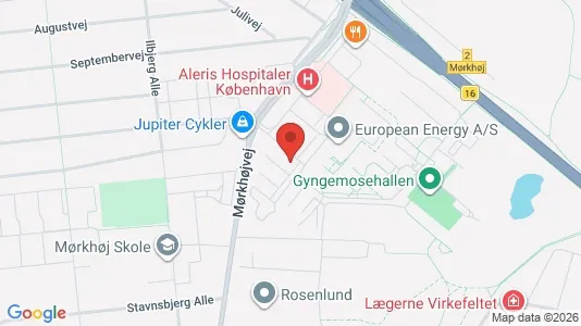 Apartments for rent i Søborg - kort over placeringen