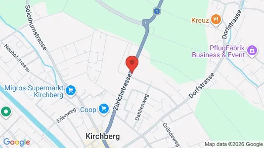 Apartments for rent i Emmental - kort over placeringen