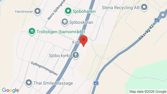 Apartments for rent i Borås - kort over placeringen